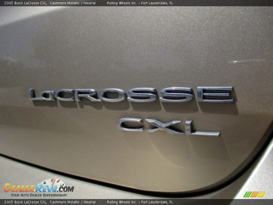 2005 Buick LaCrosse CXL Cashmere Metallic / Neutral Photo #19