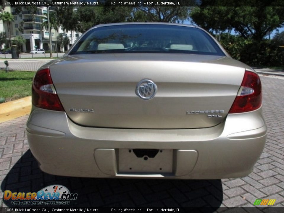 2005 Buick LaCrosse CXL Cashmere Metallic / Neutral Photo #27