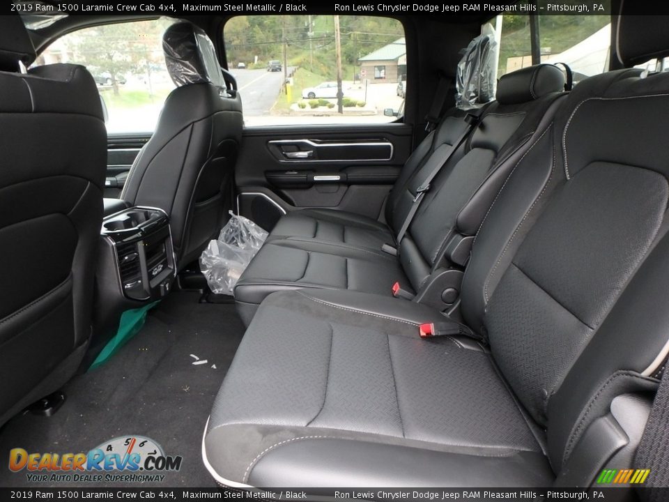2019 Ram 1500 Laramie Crew Cab 4x4 Maximum Steel Metallic / Black Photo #11