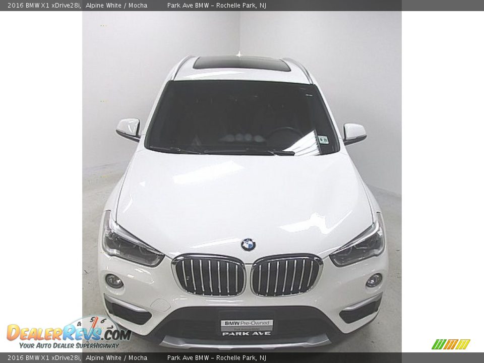 2016 BMW X1 xDrive28i Alpine White / Mocha Photo #8