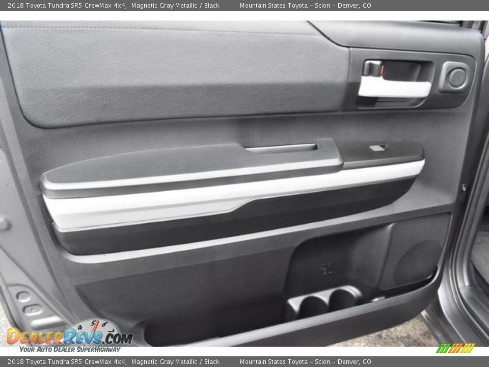 2018 Toyota Tundra SR5 CrewMax 4x4 Magnetic Gray Metallic / Black Photo #20
