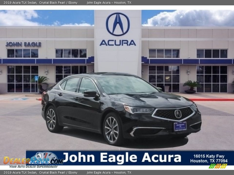 2019 Acura TLX Sedan Crystal Black Pearl / Ebony Photo #1