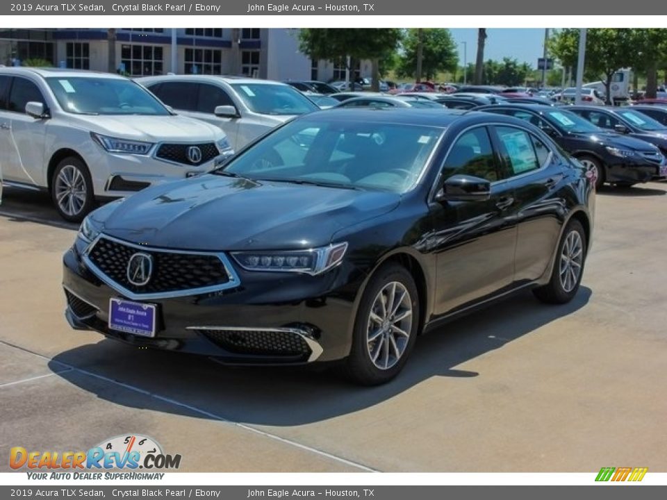 2019 Acura TLX Sedan Crystal Black Pearl / Ebony Photo #3