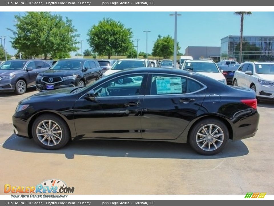 2019 Acura TLX Sedan Crystal Black Pearl / Ebony Photo #4