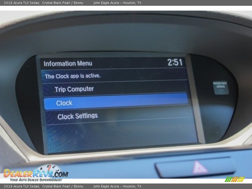 2019 Acura TLX Sedan Crystal Black Pearl / Ebony Photo #30