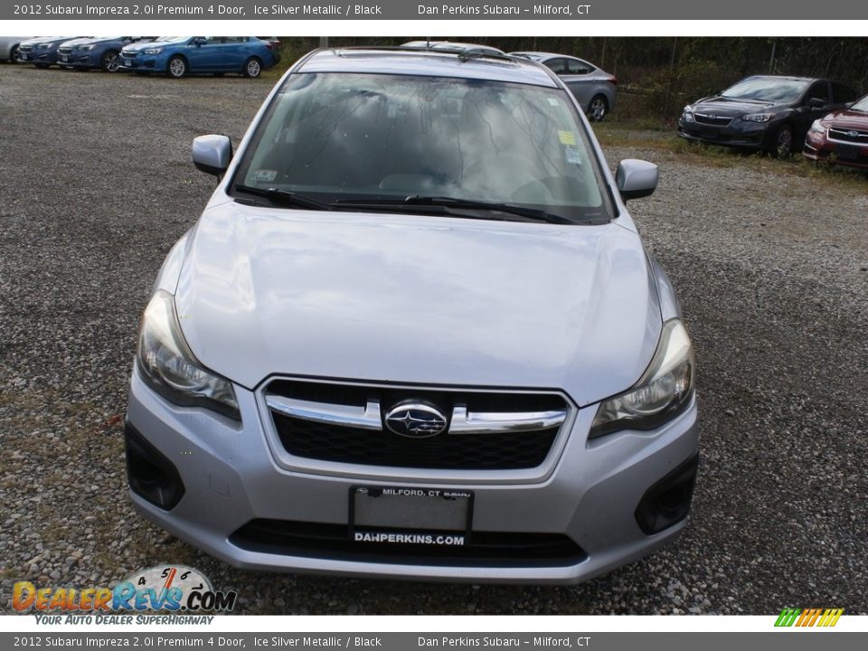 2012 Subaru Impreza 2.0i Premium 4 Door Ice Silver Metallic / Black Photo #2