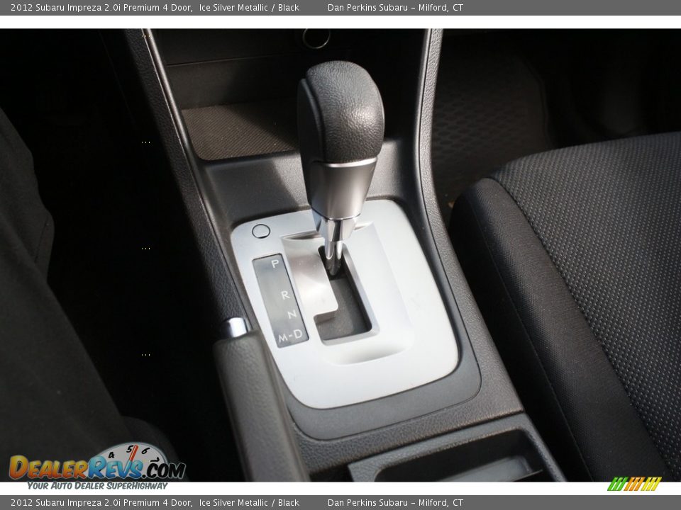 2012 Subaru Impreza 2.0i Premium 4 Door Ice Silver Metallic / Black Photo #14