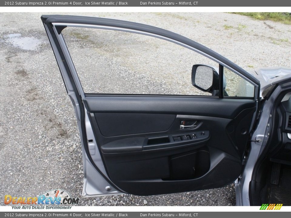 2012 Subaru Impreza 2.0i Premium 4 Door Ice Silver Metallic / Black Photo #16