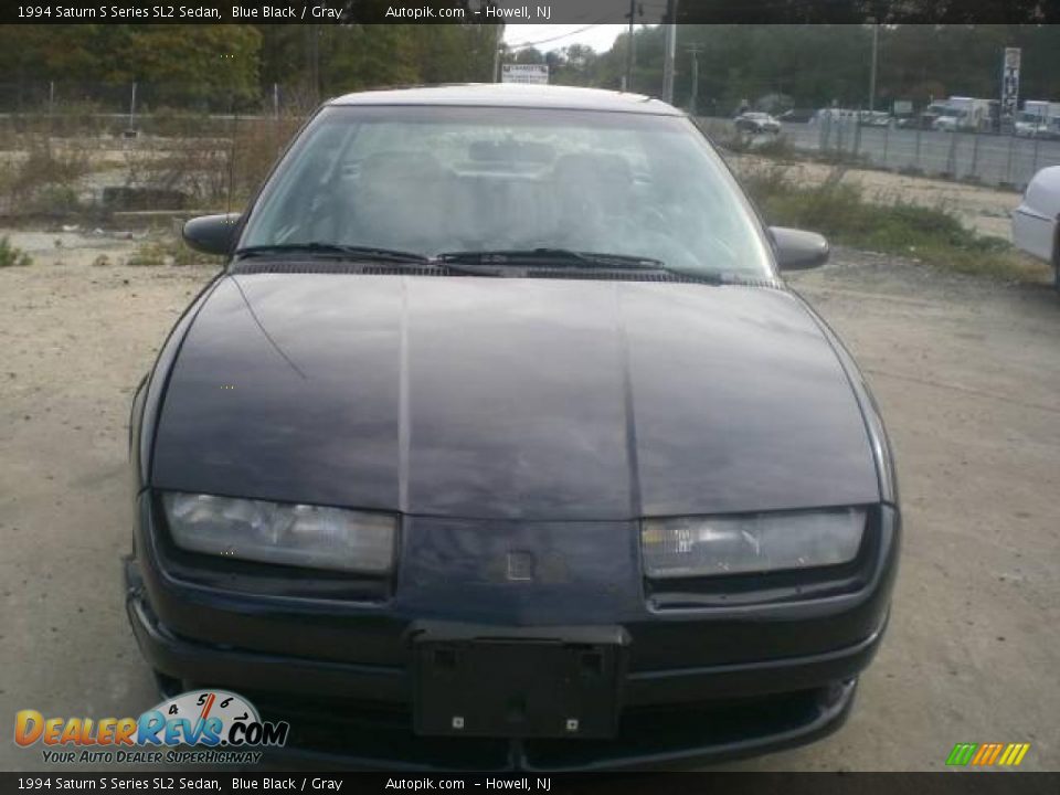 1994 Saturn S Series SL2 Sedan Blue Black / Gray Photo #1