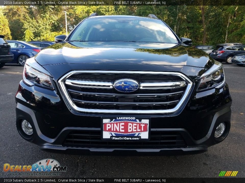 2019 Subaru Outback 2.5i Limited Crystal Black Silica / Slate Black Photo #2