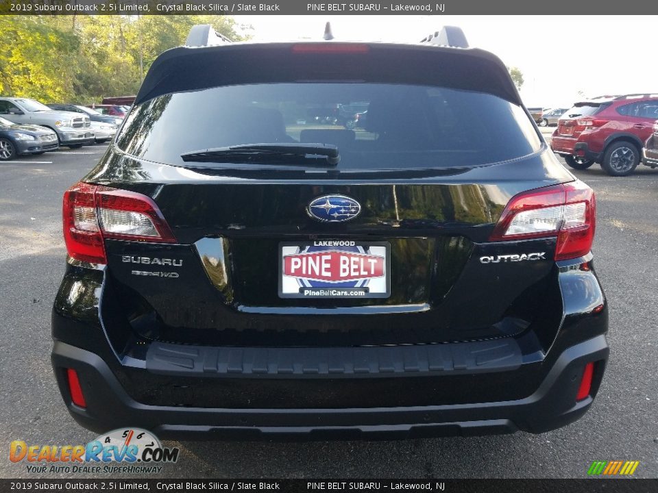 2019 Subaru Outback 2.5i Limited Crystal Black Silica / Slate Black Photo #5
