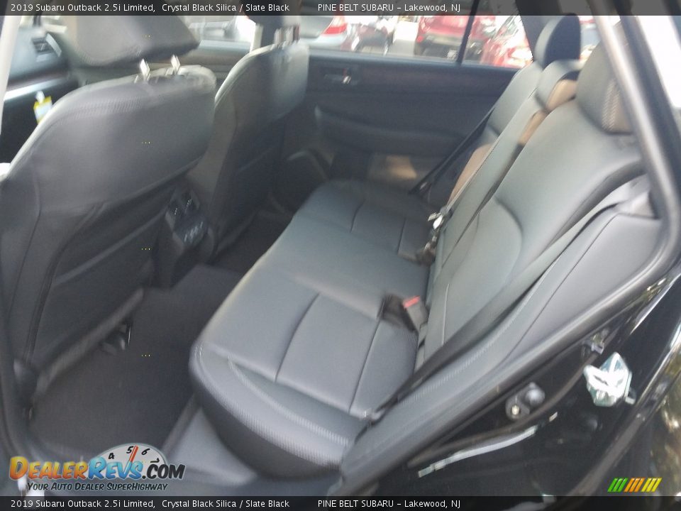 2019 Subaru Outback 2.5i Limited Crystal Black Silica / Slate Black Photo #8