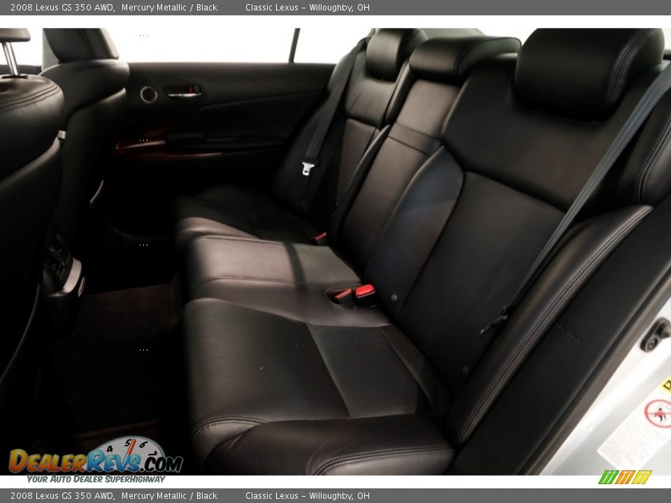 2008 Lexus GS 350 AWD Mercury Metallic / Black Photo #20