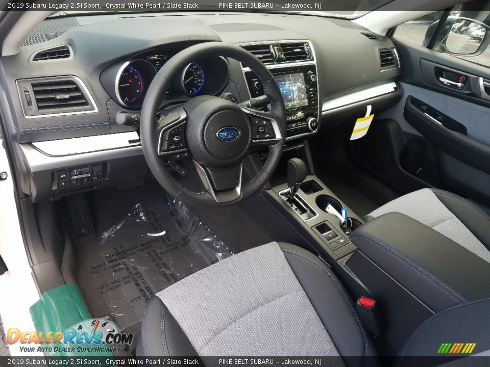Slate Black Interior - 2019 Subaru Legacy 2.5i Sport Photo #7
