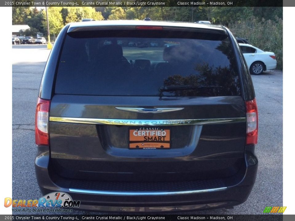 2015 Chrysler Town & Country Touring-L Granite Crystal Metallic / Black/Light Graystone Photo #5