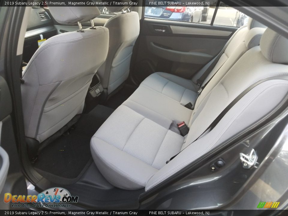 Rear Seat of 2019 Subaru Legacy 2.5i Premium Photo #8