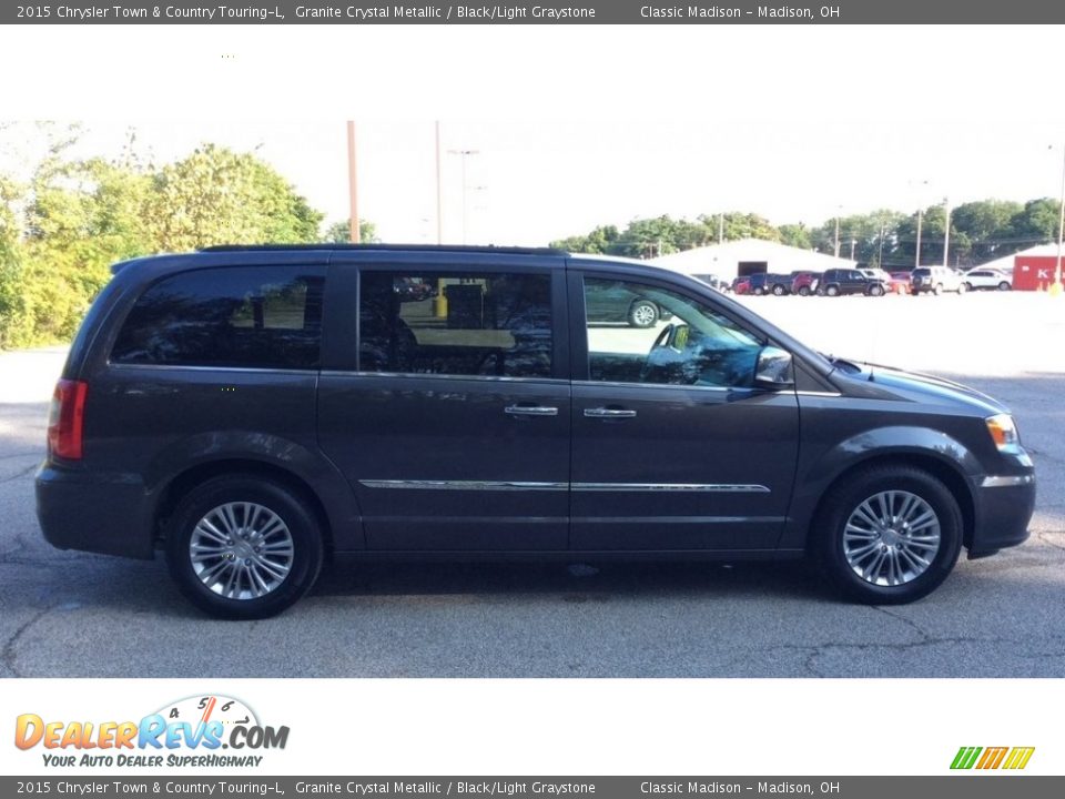 2015 Chrysler Town & Country Touring-L Granite Crystal Metallic / Black/Light Graystone Photo #7