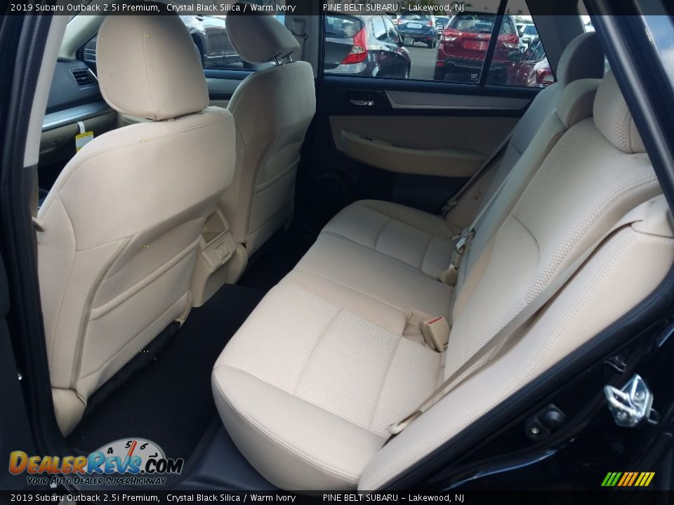 Rear Seat of 2019 Subaru Outback 2.5i Premium Photo #8