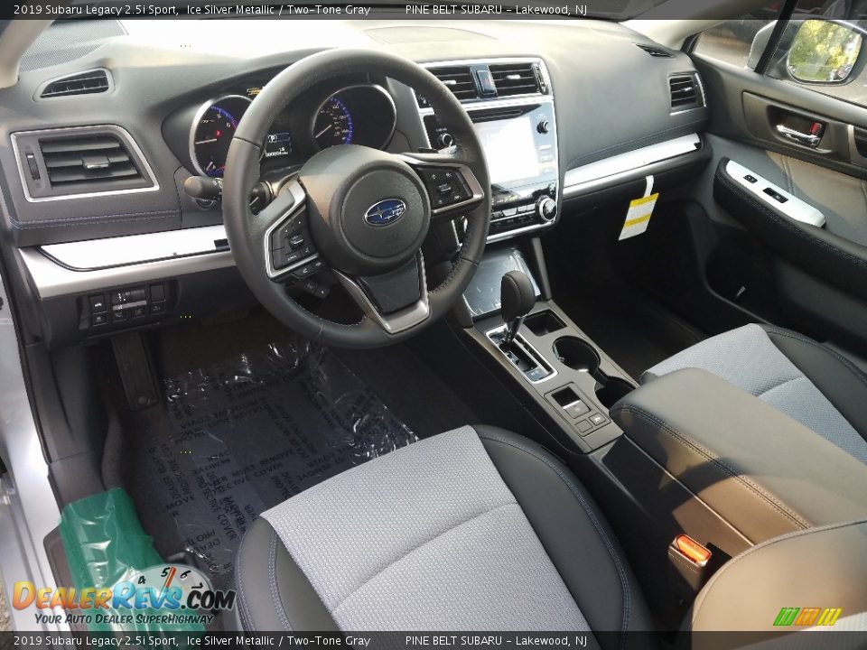 Two-Tone Gray Interior - 2019 Subaru Legacy 2.5i Sport Photo #7