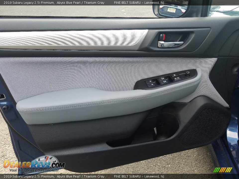 2019 Subaru Legacy 2.5i Premium Abyss Blue Pearl / Titanium Gray Photo #6