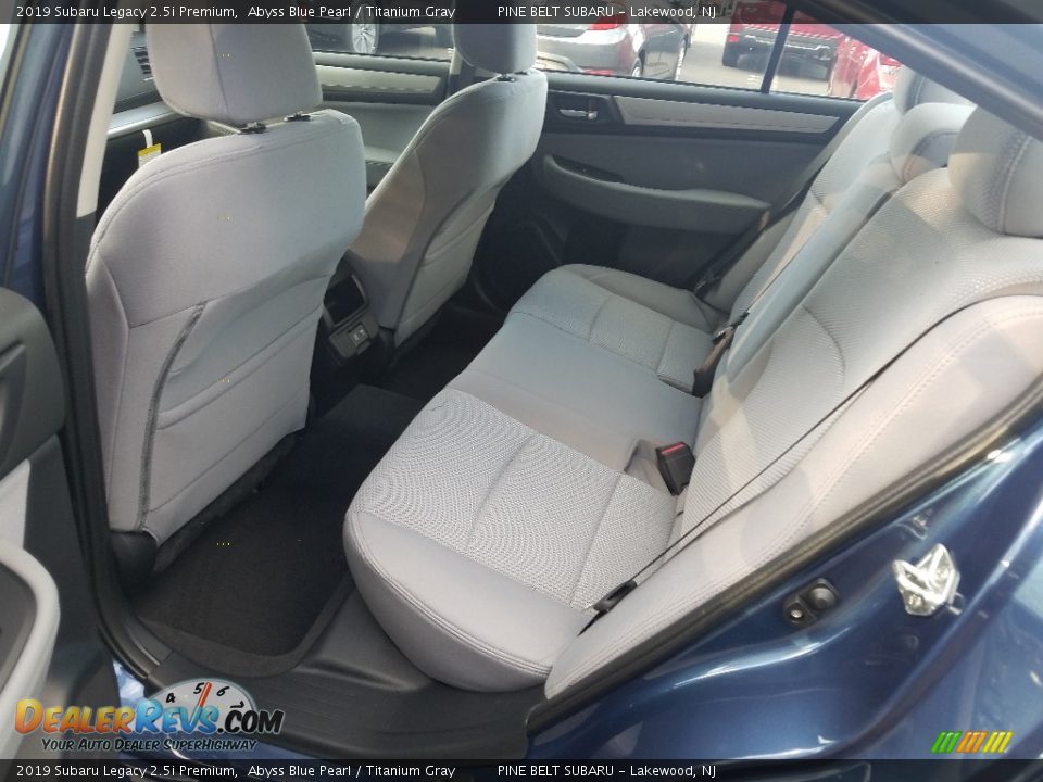 2019 Subaru Legacy 2.5i Premium Abyss Blue Pearl / Titanium Gray Photo #8