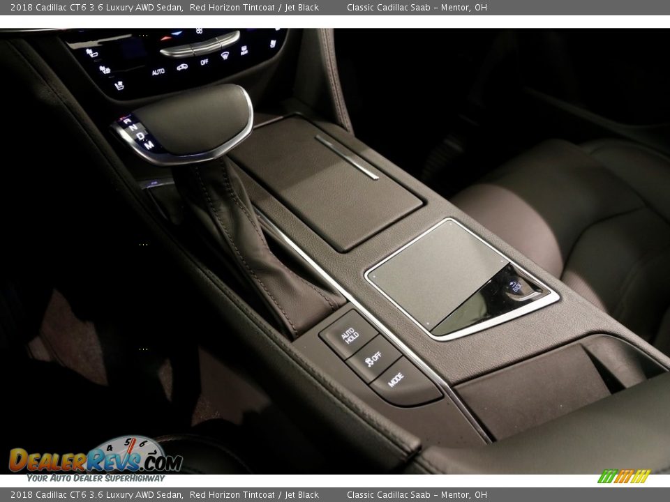 2018 Cadillac CT6 3.6 Luxury AWD Sedan Red Horizon Tintcoat / Jet Black Photo #17