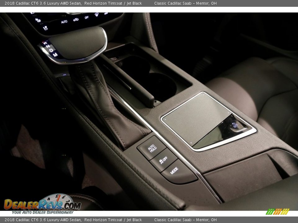 2018 Cadillac CT6 3.6 Luxury AWD Sedan Red Horizon Tintcoat / Jet Black Photo #18