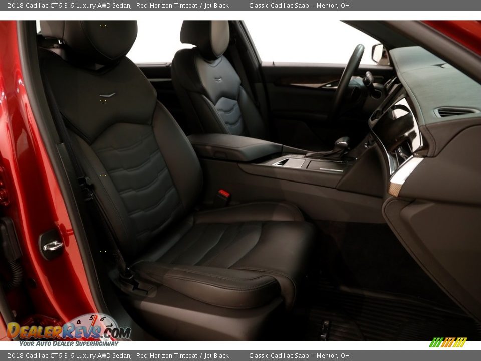 2018 Cadillac CT6 3.6 Luxury AWD Sedan Red Horizon Tintcoat / Jet Black Photo #19