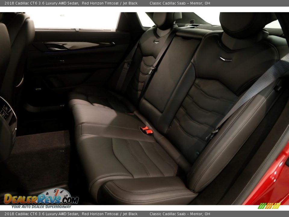 2018 Cadillac CT6 3.6 Luxury AWD Sedan Red Horizon Tintcoat / Jet Black Photo #21