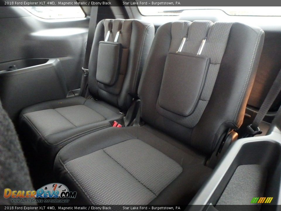 2018 Ford Explorer XLT 4WD Magnetic Metallic / Ebony Black Photo #12