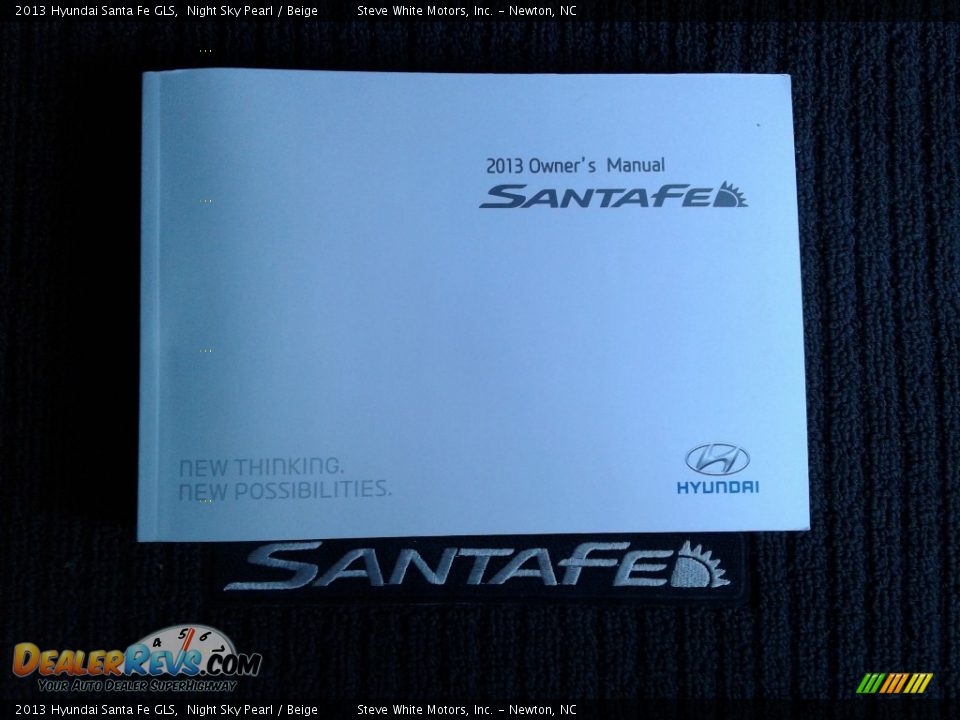 2013 Hyundai Santa Fe GLS Night Sky Pearl / Beige Photo #30