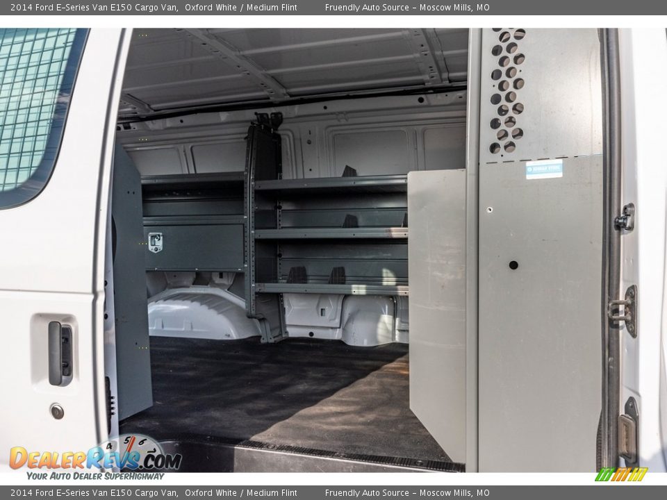 2014 Ford E-Series Van E150 Cargo Van Oxford White / Medium Flint Photo #19