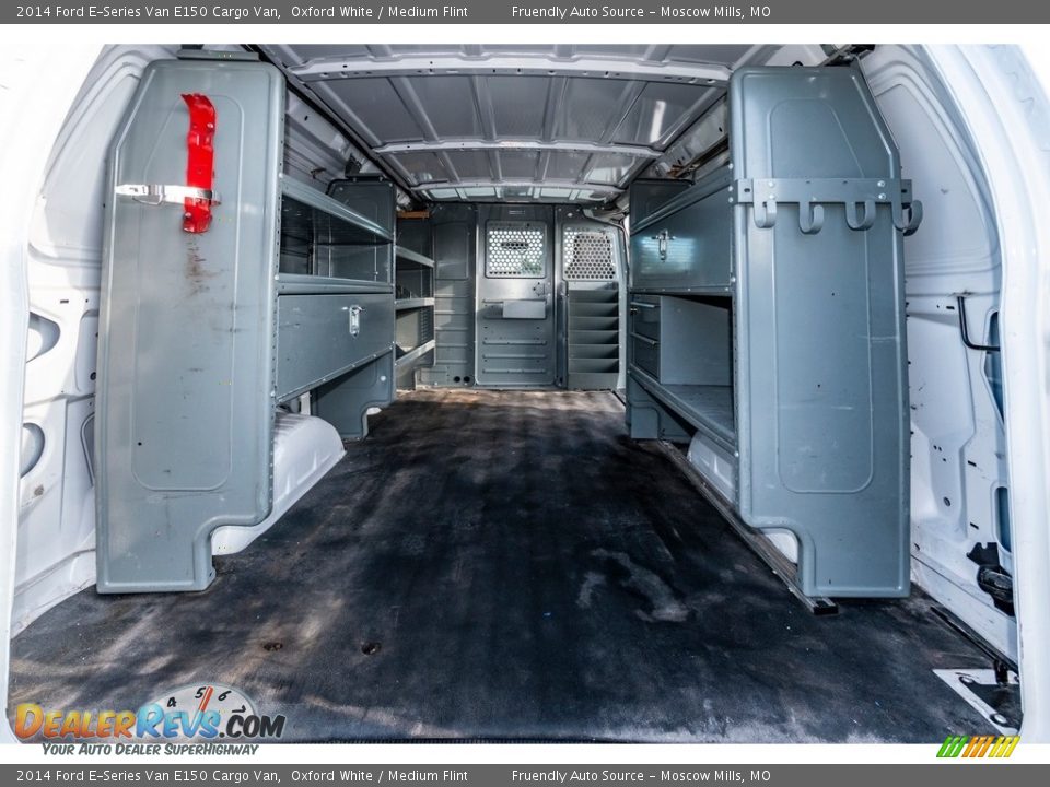 2014 Ford E-Series Van E150 Cargo Van Oxford White / Medium Flint Photo #24