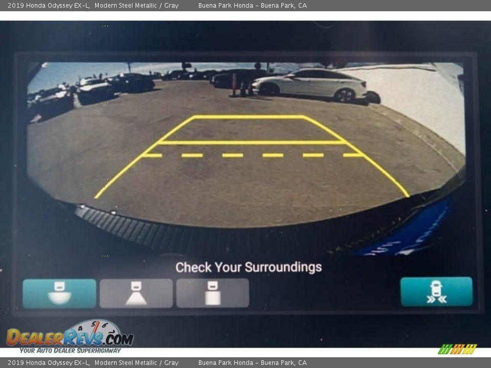 2019 Honda Odyssey EX-L Modern Steel Metallic / Gray Photo #15