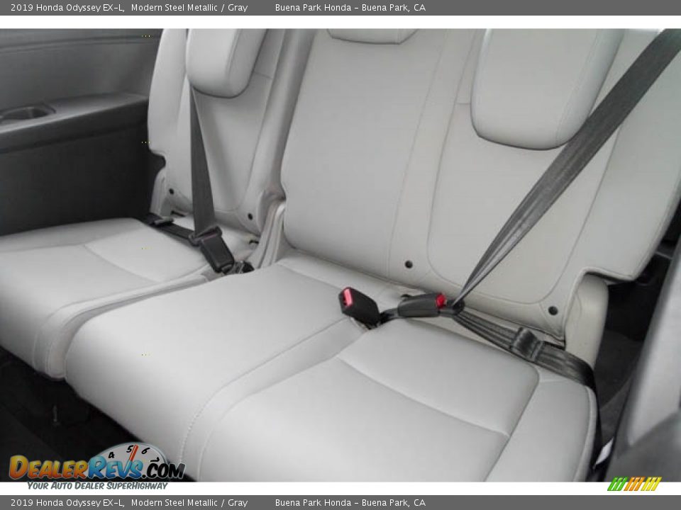 2019 Honda Odyssey EX-L Modern Steel Metallic / Gray Photo #25