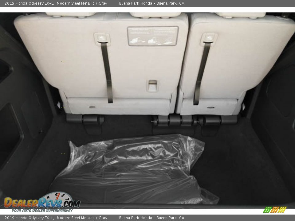 2019 Honda Odyssey EX-L Modern Steel Metallic / Gray Photo #27