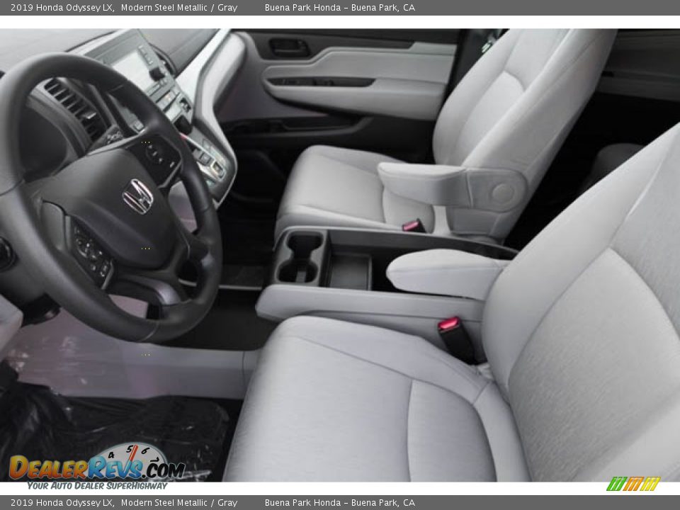 Front Seat of 2019 Honda Odyssey LX Photo #17