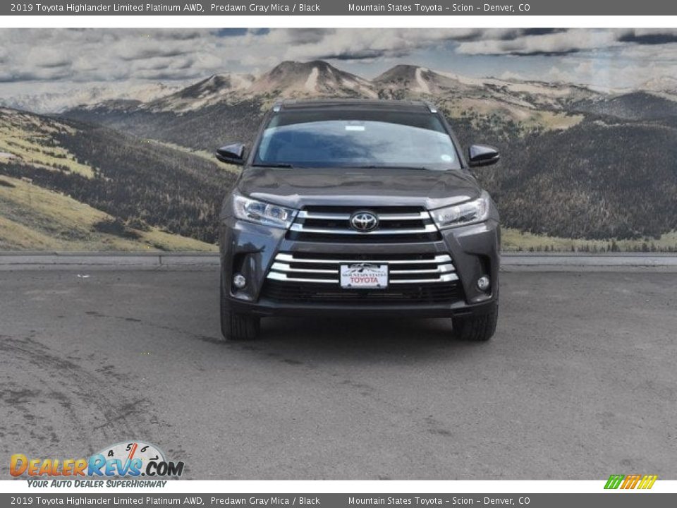 2019 Toyota Highlander Limited Platinum AWD Predawn Gray Mica / Black Photo #2