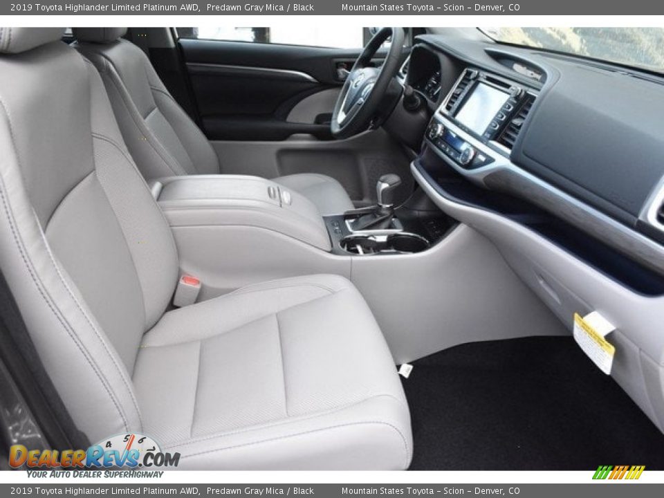 2019 Toyota Highlander Limited Platinum AWD Predawn Gray Mica / Black Photo #12