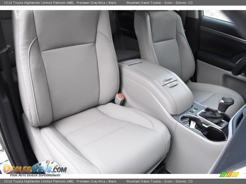 2019 Toyota Highlander Limited Platinum AWD Predawn Gray Mica / Black Photo #13