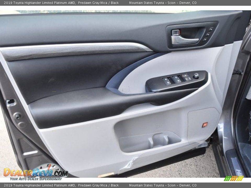 2019 Toyota Highlander Limited Platinum AWD Predawn Gray Mica / Black Photo #23