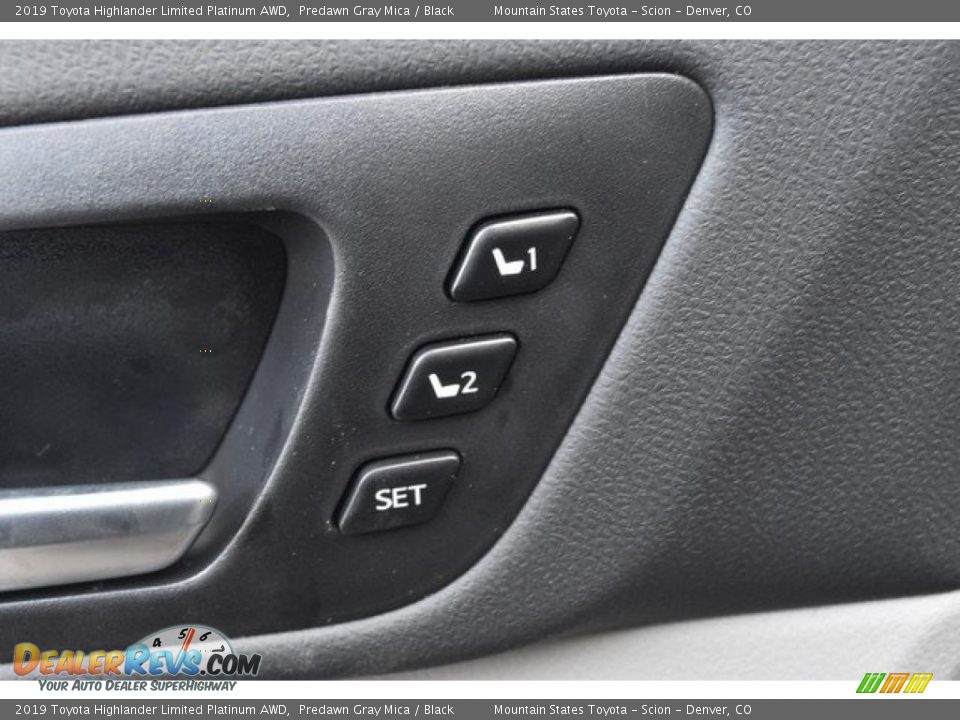2019 Toyota Highlander Limited Platinum AWD Predawn Gray Mica / Black Photo #28