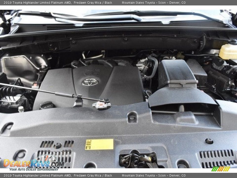 2019 Toyota Highlander Limited Platinum AWD Predawn Gray Mica / Black Photo #34
