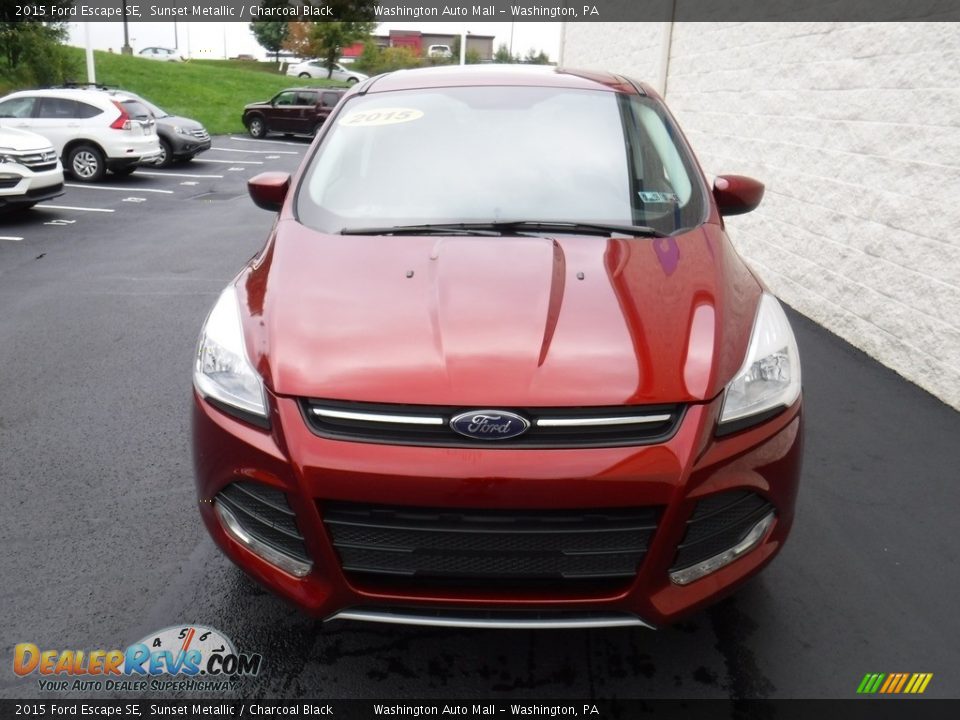 2015 Ford Escape SE Sunset Metallic / Charcoal Black Photo #4