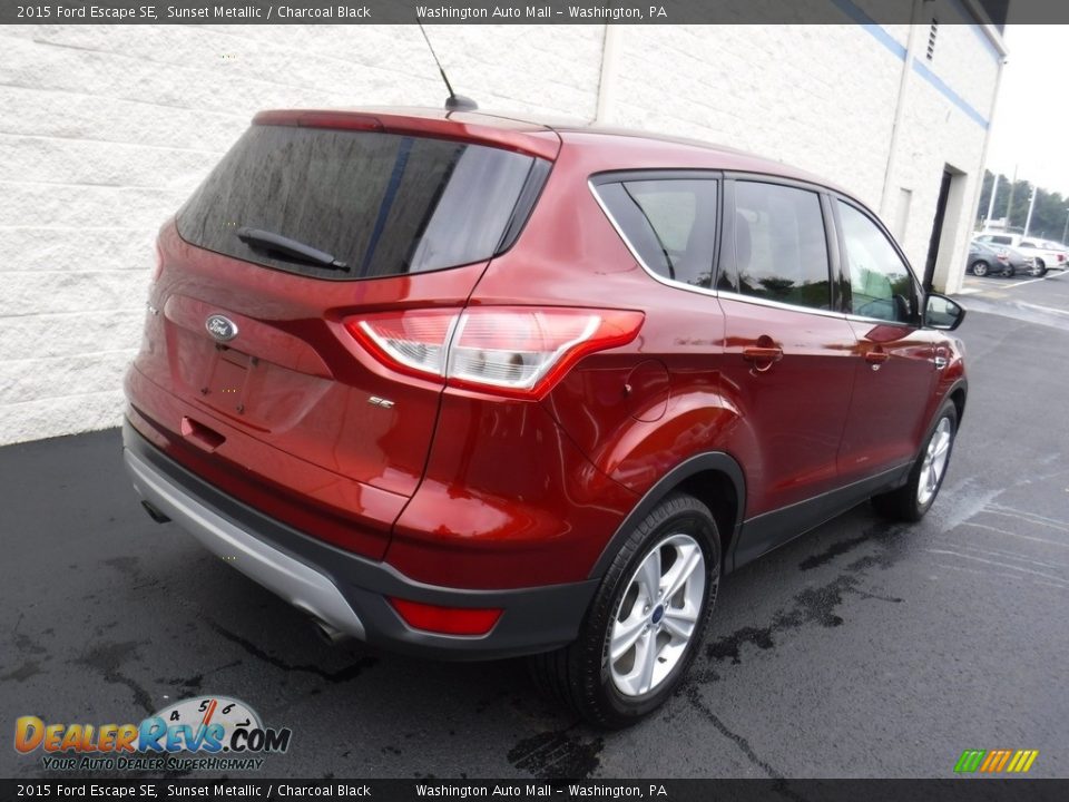 2015 Ford Escape SE Sunset Metallic / Charcoal Black Photo #9