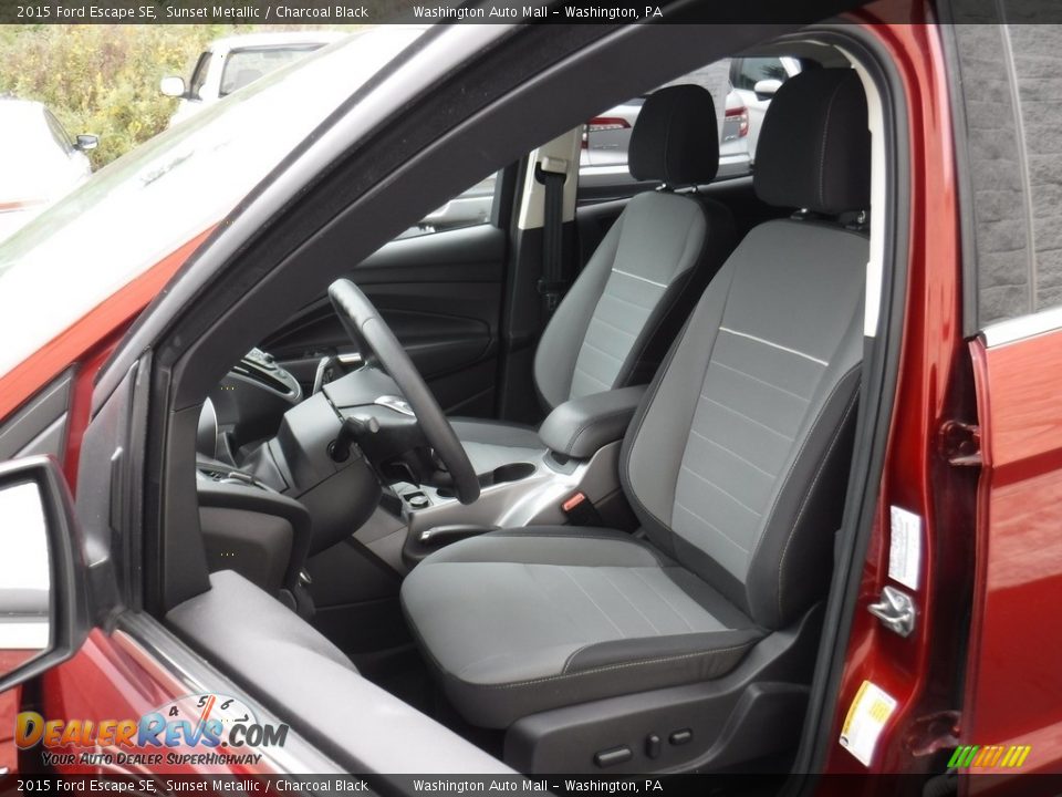 2015 Ford Escape SE Sunset Metallic / Charcoal Black Photo #12