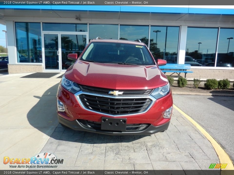 2018 Chevrolet Equinox LT AWD Cajun Red Tintcoat / Jet Black Photo #2