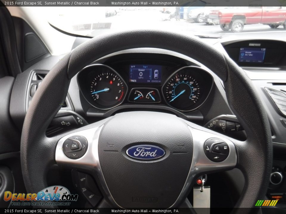 2015 Ford Escape SE Sunset Metallic / Charcoal Black Photo #19