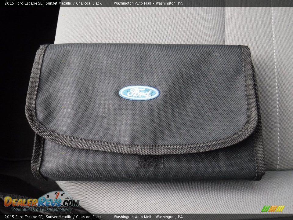 2015 Ford Escape SE Sunset Metallic / Charcoal Black Photo #22