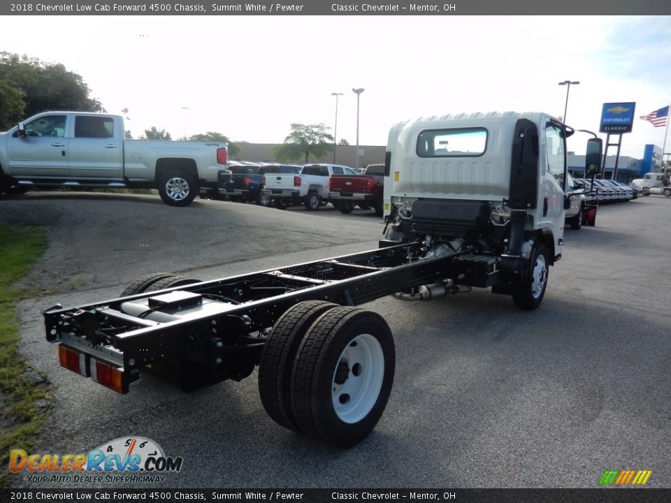 2018 Chevrolet Low Cab Forward 4500 Chassis Summit White / Pewter Photo #4